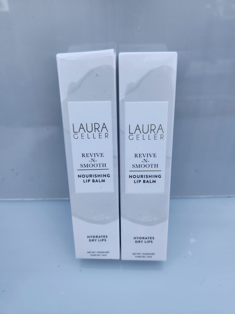 Laura Geller Revive-N-Smooth Nourishing Lip Balm - 2 Pack
